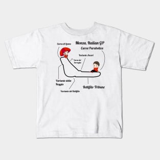 Monza, Italian GP Kids T-Shirt